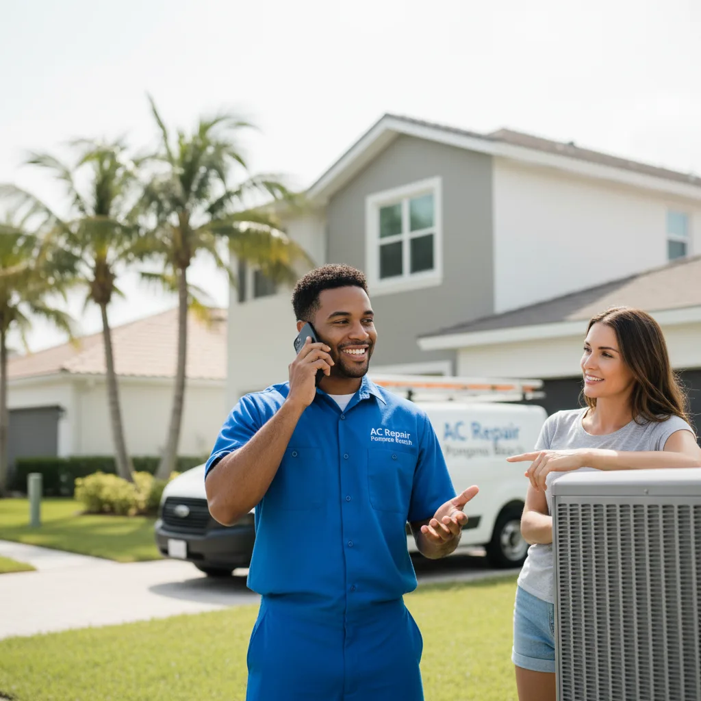 AC Repair Pompano Beach customer support in Colonial Heights
